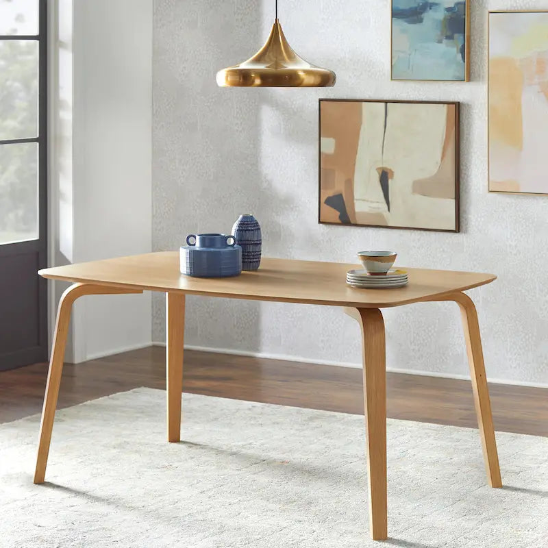 Lifestorey Sigrid Mid-Century Modern Dining Table